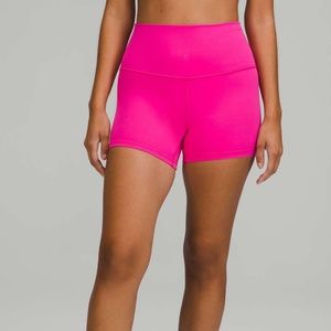 lululemon 4 inch align shorts size 6